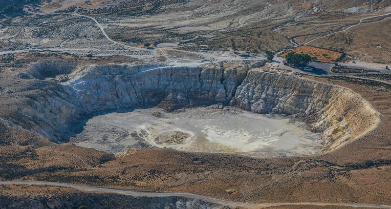 Cratère du volcan de Nisyros 