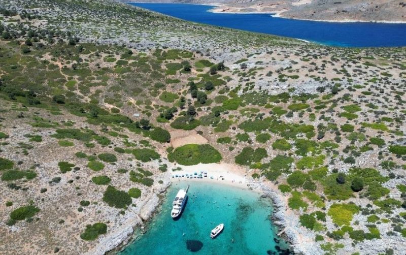 L'île de Skyros dans les Sporades