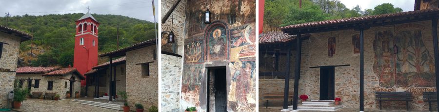 Monastère Panagia Mavriotissi et ses fresques à Kastoria