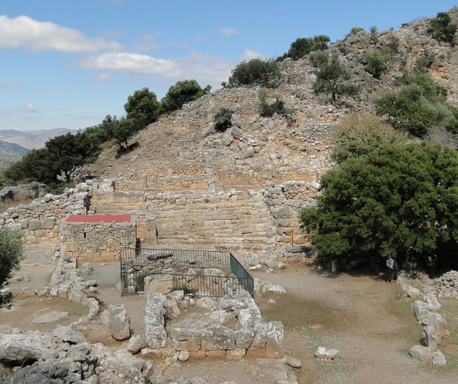 Le site archéologique de Lato en Crète